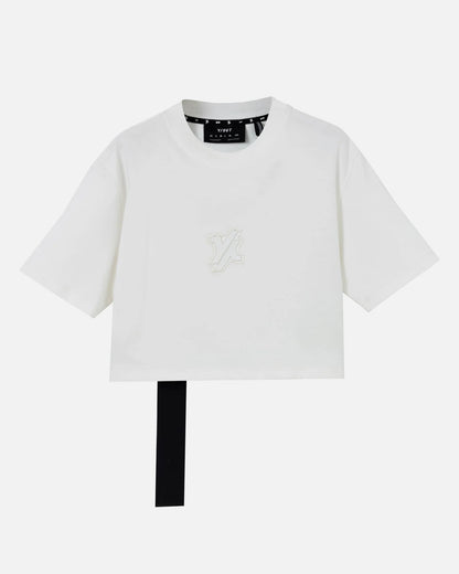 CROP TOP Y OUT DESTROYED