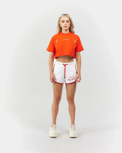CROP TOP CLEMONT RAGGIANTE RED