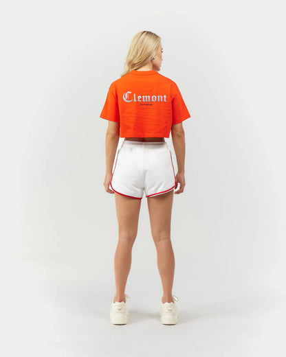 CROP TOP CLEMONT RAGGIANTE RED