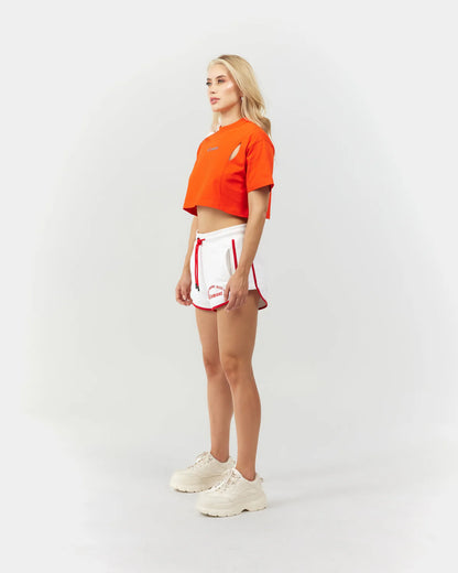 CROP TOP CLEMONT RAGGIANTE RED