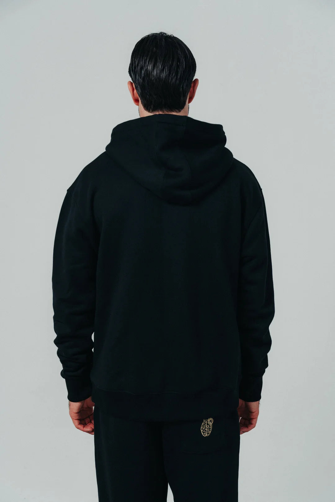 BUZO BLOW UP BLACK HOODIE B45-1100
