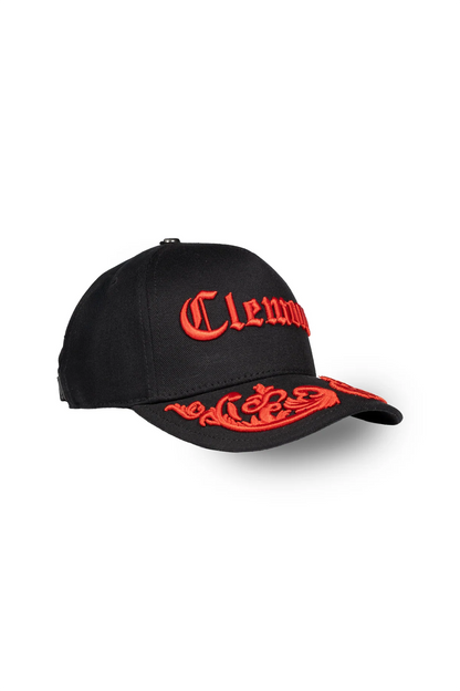 GORRA CLEMONT AMICIZIA NEGRO ROJO