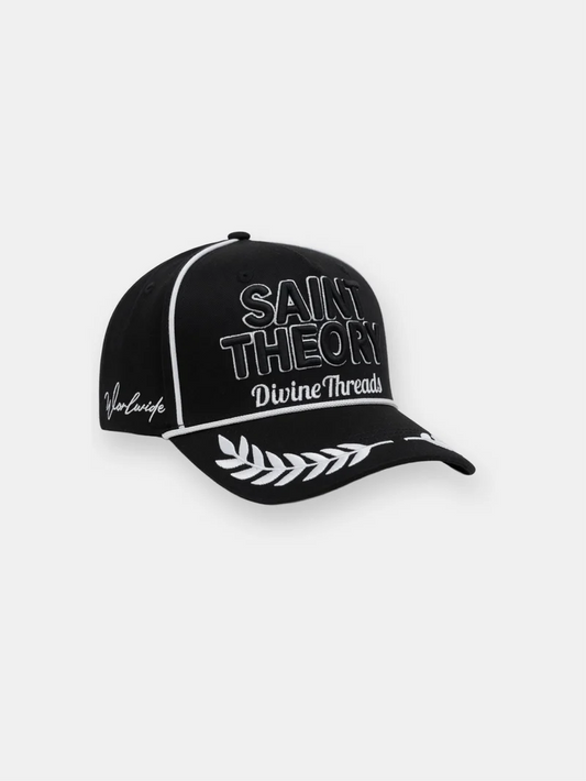 GORRA SAINT THEORY HYPER ROYAL BLACK WHITE
