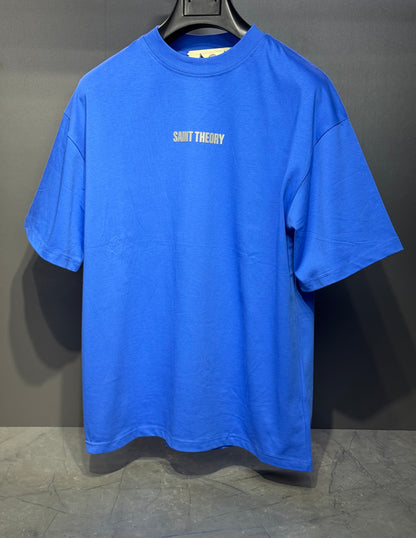 CAMISETA OVERSIZED SAINT THEORY SECRET VERSE ELYRA ANGEL BLUE GRAY