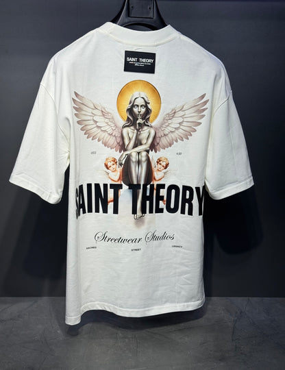 CAMISETA SAINT THEORY SECRE VERSE ELYRA SAVRED BLANCA