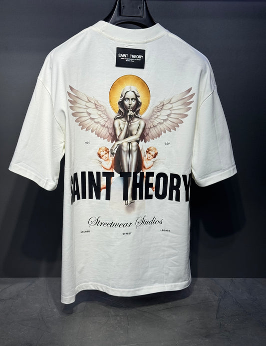 CAMISETA SAINT THEORY SECRE VERSE ELYRA SAVRED BLANCA