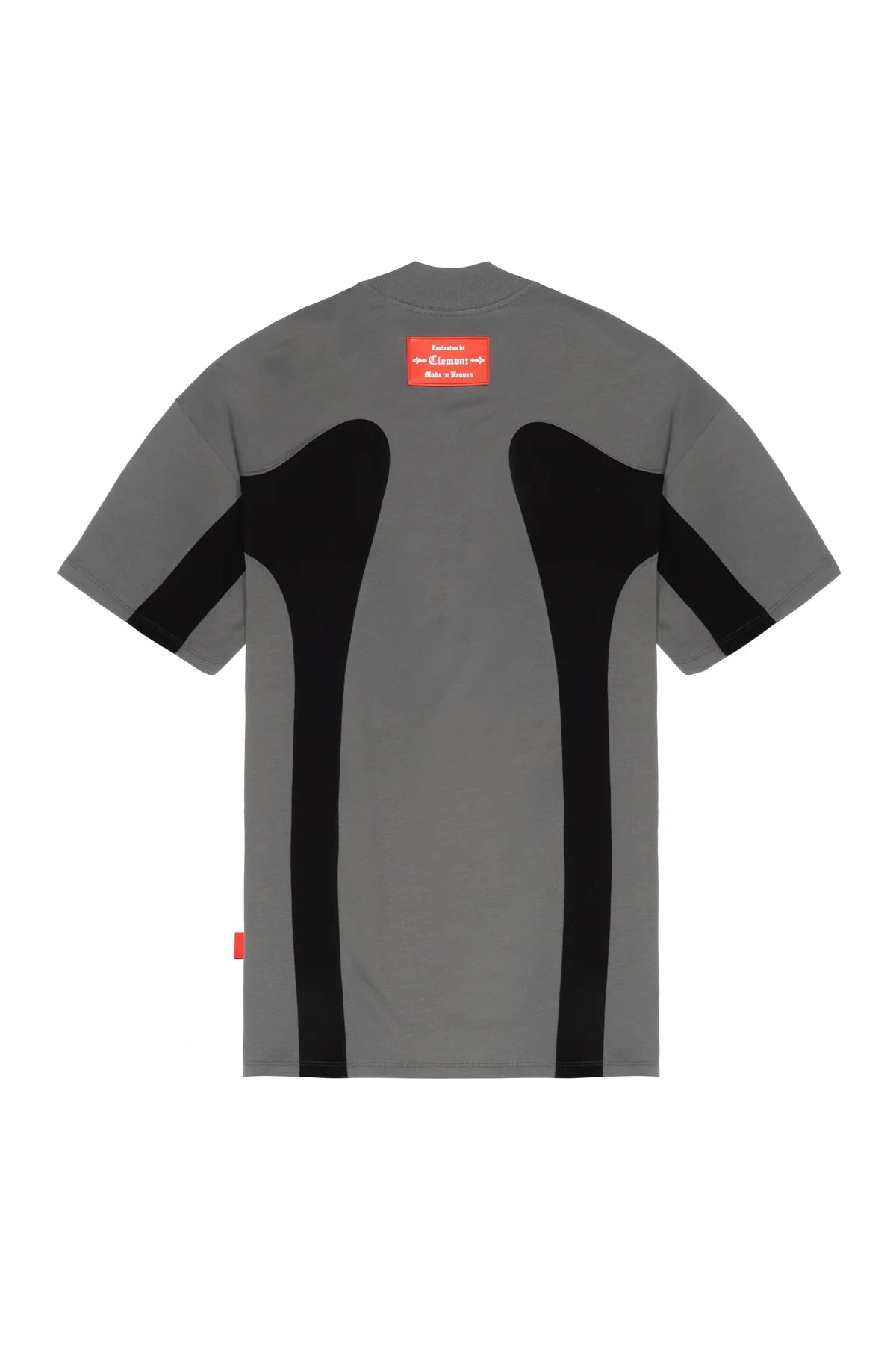 CAMISETA CLEMONT RAGNO GRIS NEGRO