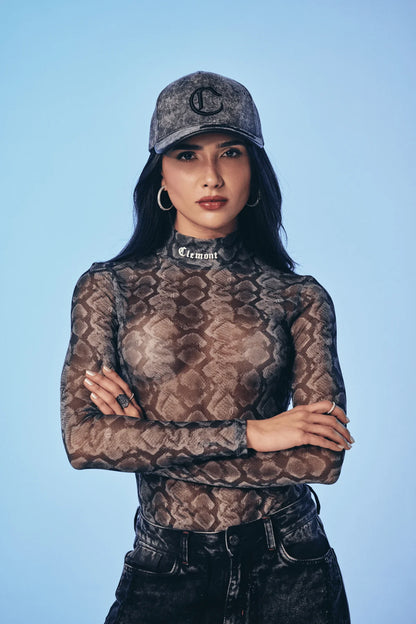 BODY CLEMONT LONG SLEEVE SIMBIOSI BLACK