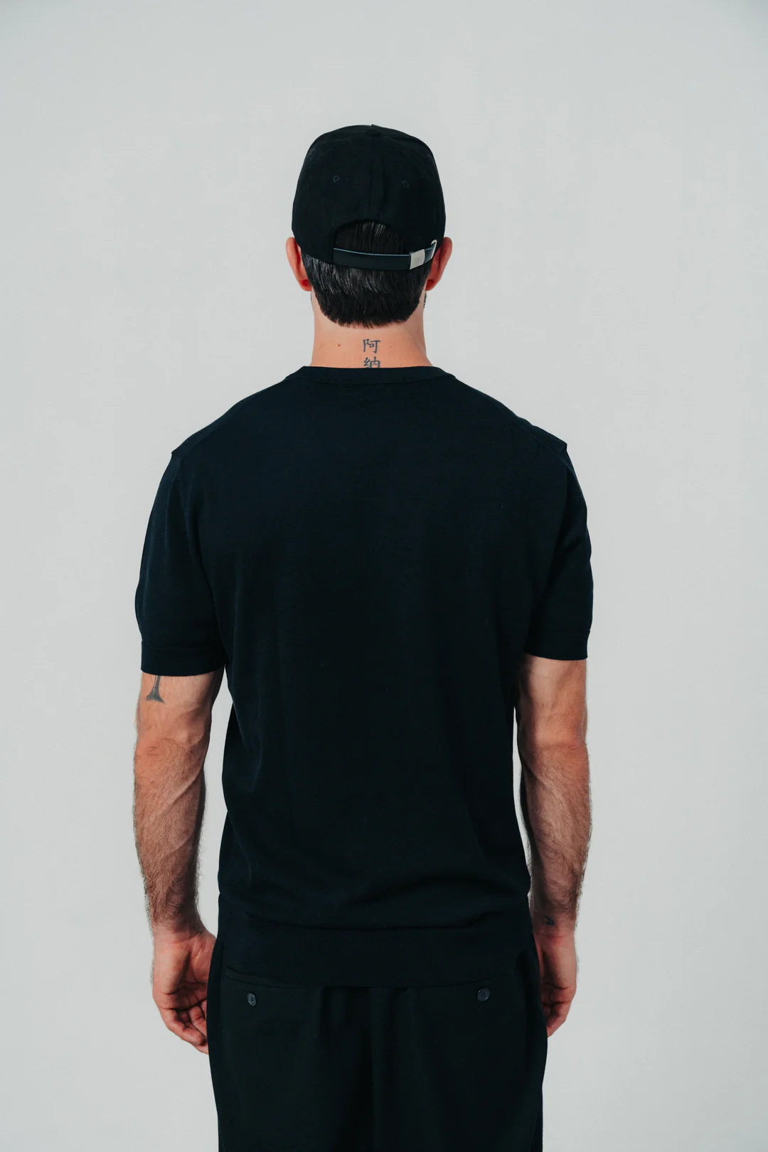 CAMISETA BLOW UP BLACK KNITTED CT1-1100
