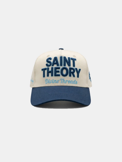 GORRA SAINT THEORY DIVINE THREDS CREAM BLUE B