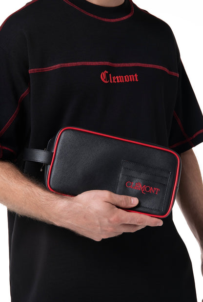 NECESER CLEMONT CLUTCH ARCA BLACK