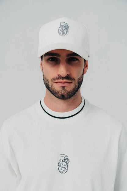 GORRA BLOW UP IVORY G7-1010