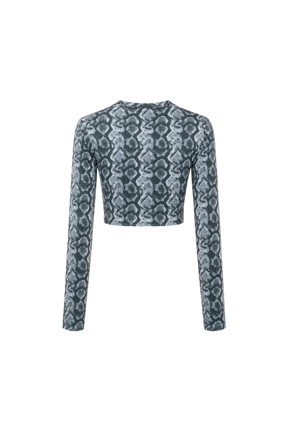 TOP LONG SLEEVE CONCIME GREY