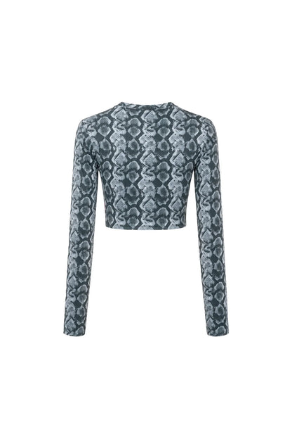 TOP LONG SLEEVE CONCIME GREY
