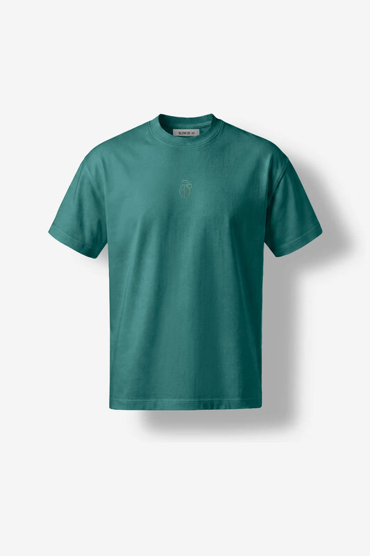 CAMISETA BLOW UP GREEN REGULAR FIT T-SHIRT - CR39-7023
