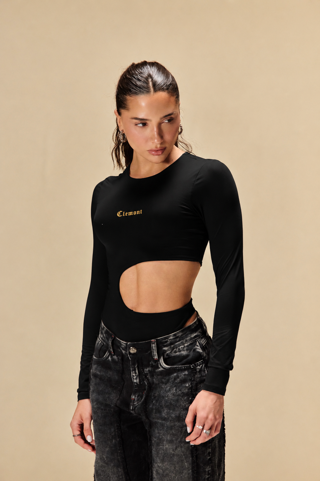 BODY CLEMONT PENSIERO BLACK