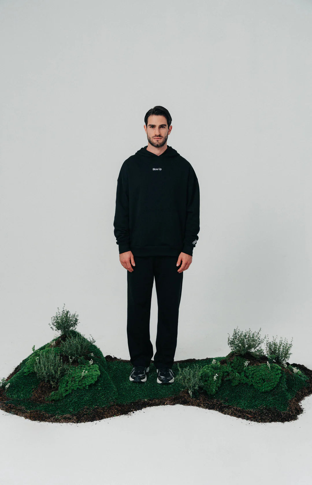 JOGGER BLOW UP BLACK SD33-1100