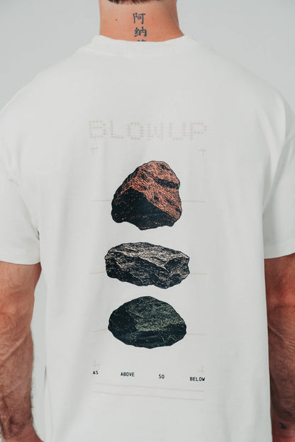 CAMISETA BLOW UP IVORY REGULAR CR36-1010