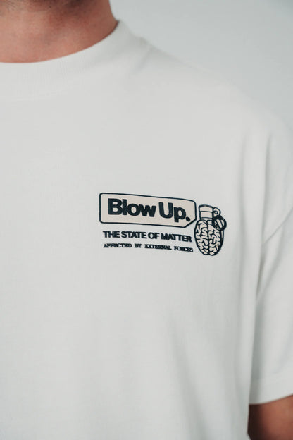 CAMISETA BLOW UP IVORY REGULAR CR36-1010