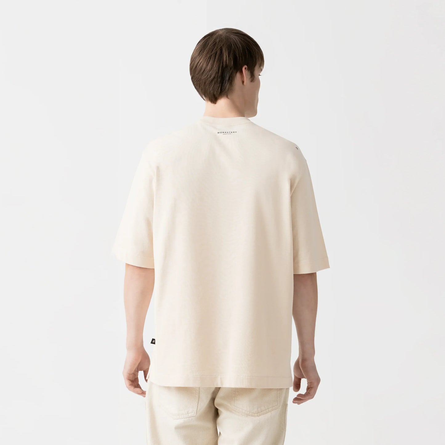 CAMISETA OVERSIZED MONASTERY SMOKY SAND