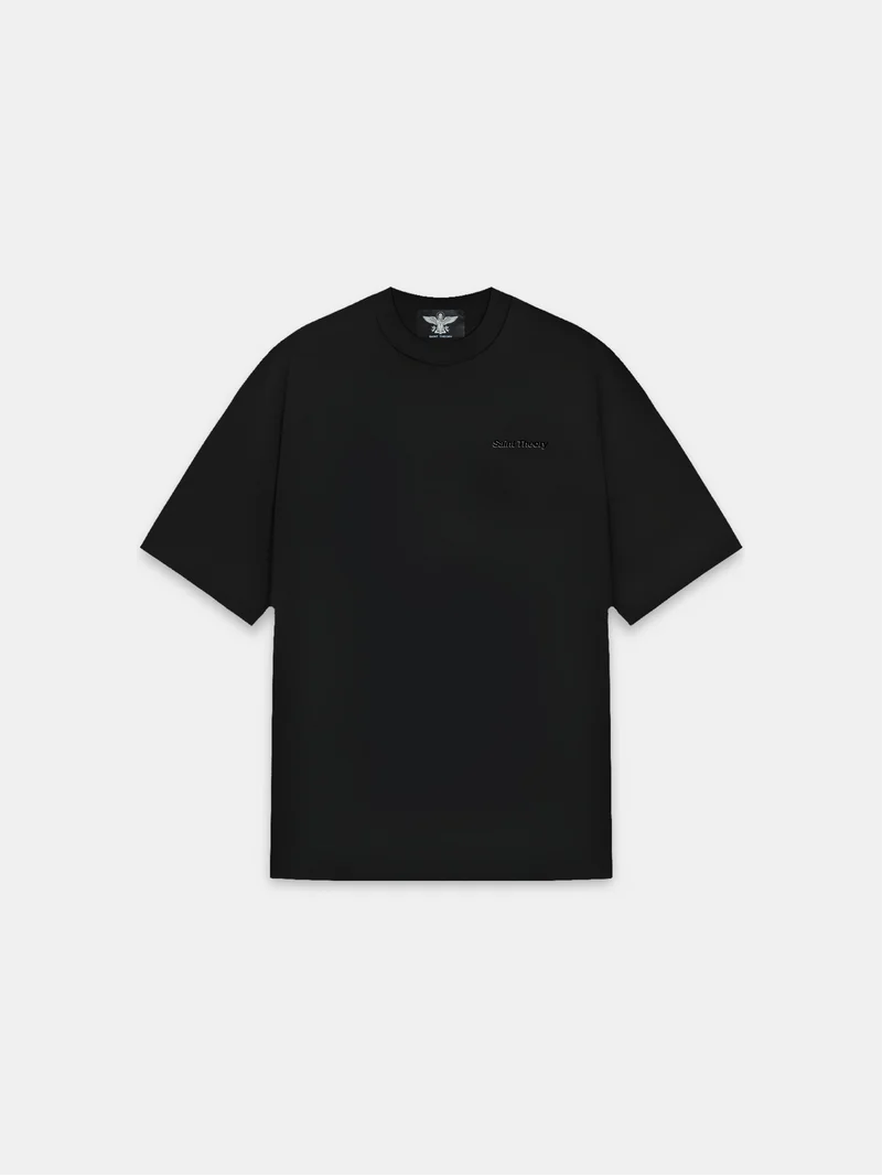 CAMISETA SAINT THEORY BASSIC BLACK BLACK