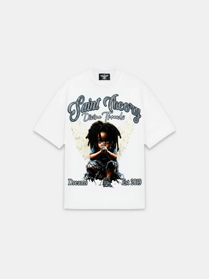 CAMISETA SAINT THEORY REVELION TRENIO WHITE