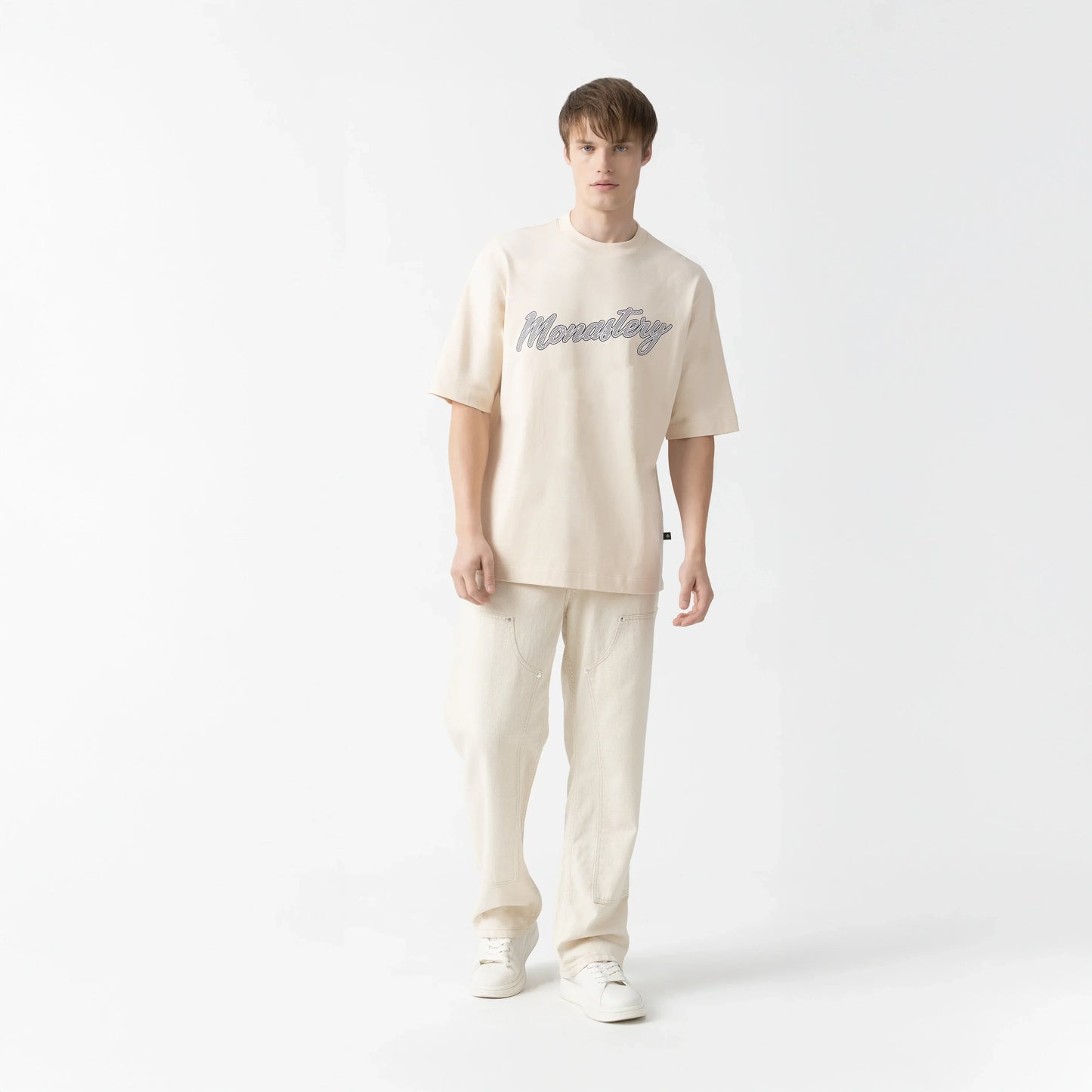 CAMISETA OVERSIZED MONASTERY SMOKY SAND