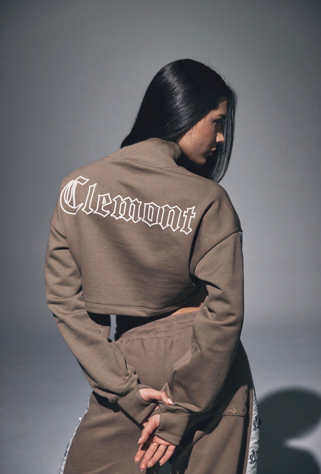 HOODIE CLEMONT PIOMBO TAUPE