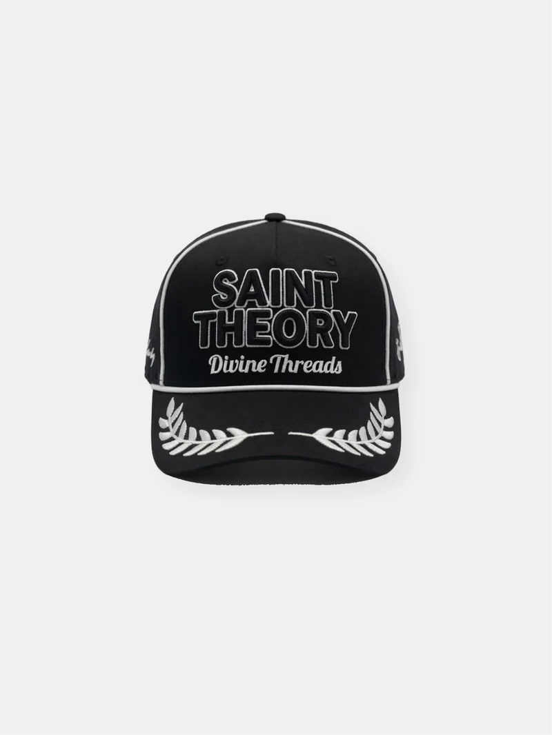 GORRA SAINT THEORY HYPER ROYAL BLACK WHITE