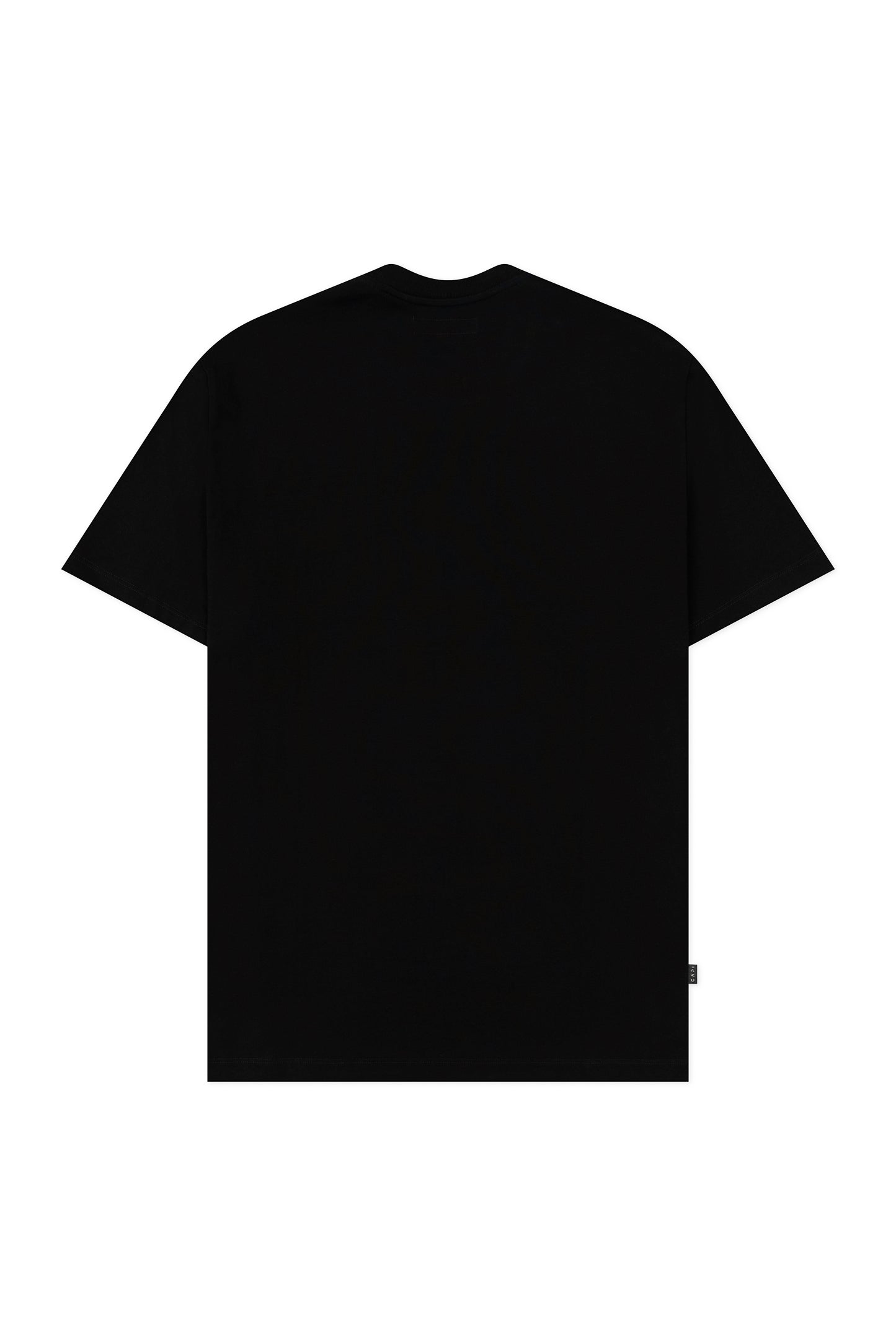 CAMISETA CAPI SELLOS DELANTEROS NEGRA