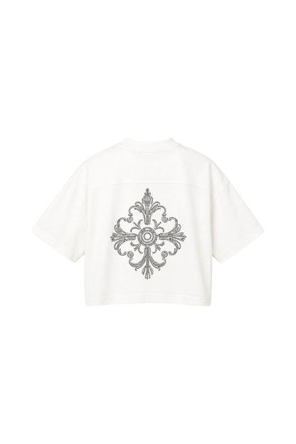 CROP TOP CLEMONT ATTRAZIONE CREAM