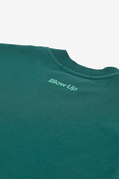 CAMISETA BLOW UP GREEN REGULAR FIT T-SHIRT - CR39-7023