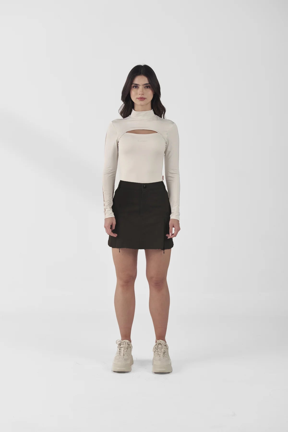 FALDA CLEMONT SPLENDENTE NEGRO