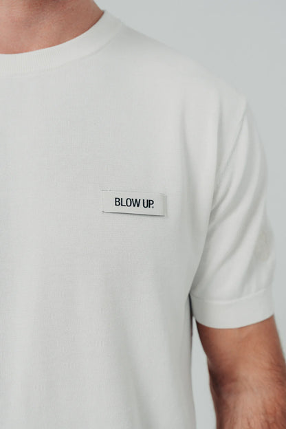 CAMISETA BLOW UP IVORY KNITTED CT1-1010