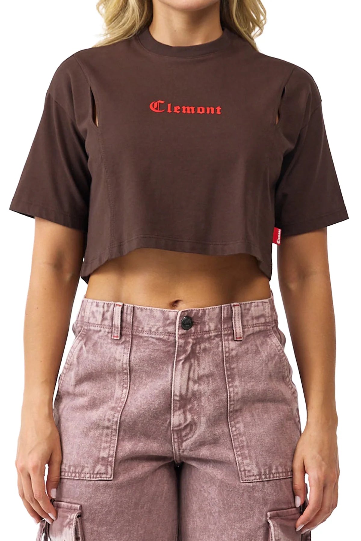 CROP TOP CLEMONT OVERSIZED OROLOGIO MOCCA