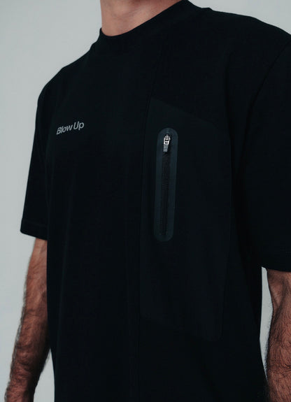 CAMISETA BLOW UP BLACK CLASSIC FIT T-SHIRT CLF9-1100