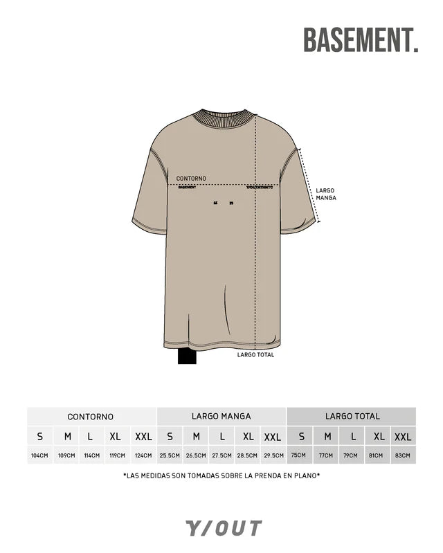 CAMISETA Y/OUT VOCAB T SHIRT