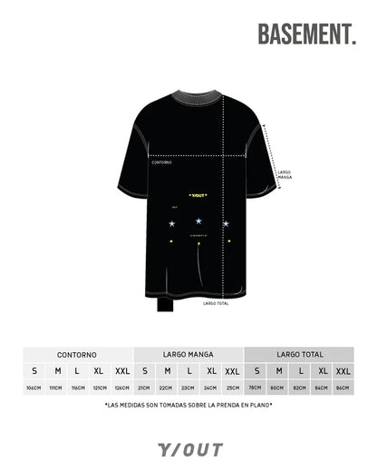 CAMISETA Y/OUT THE REAL T SHIRT