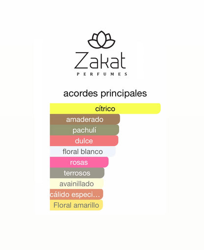 PERFUME ZAKAT Z2 3,4 OZ DAMA