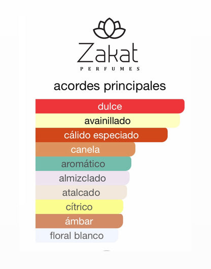 PERFUME ZAKAT GHAZALA OF ARABIA 3,4 OZ HOMBRE