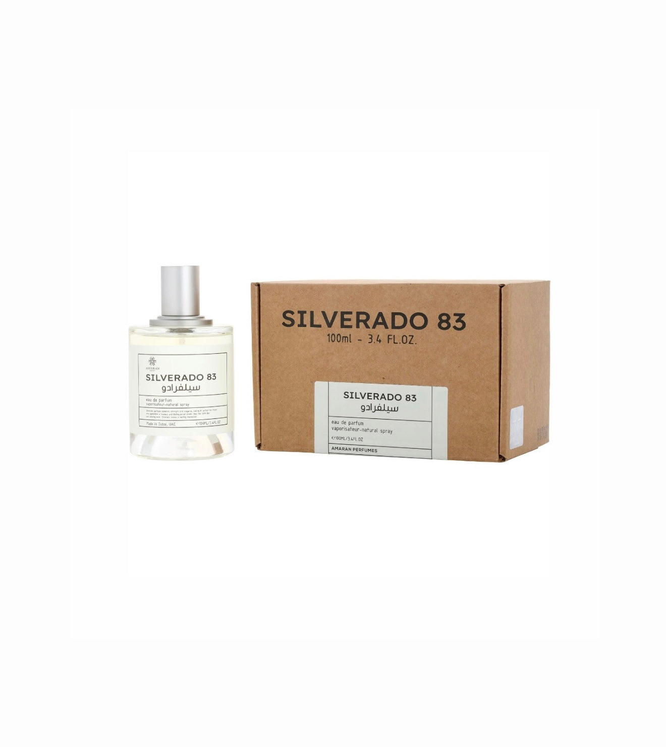 PERFUME AMARÁN SILVERADO 83 3,4 OZ UNISEX