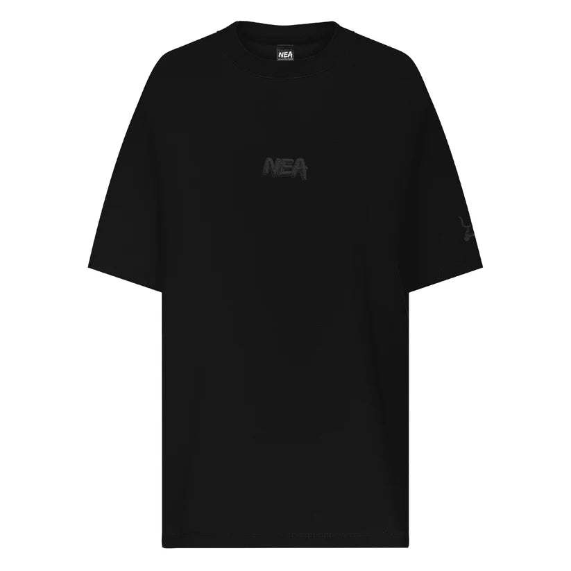 CAMISETA NEA OVERSIZE GABEL NEGRA
