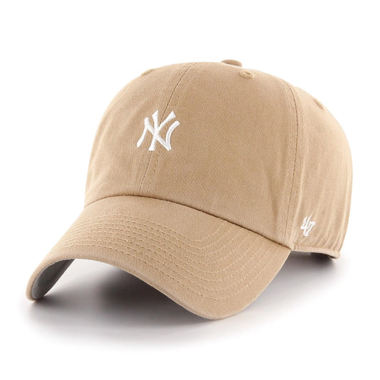 GORRA 47 BRAND B-BSRNR17GWS-KH NEW YORK YANKEES CLEAN UP BEIGE