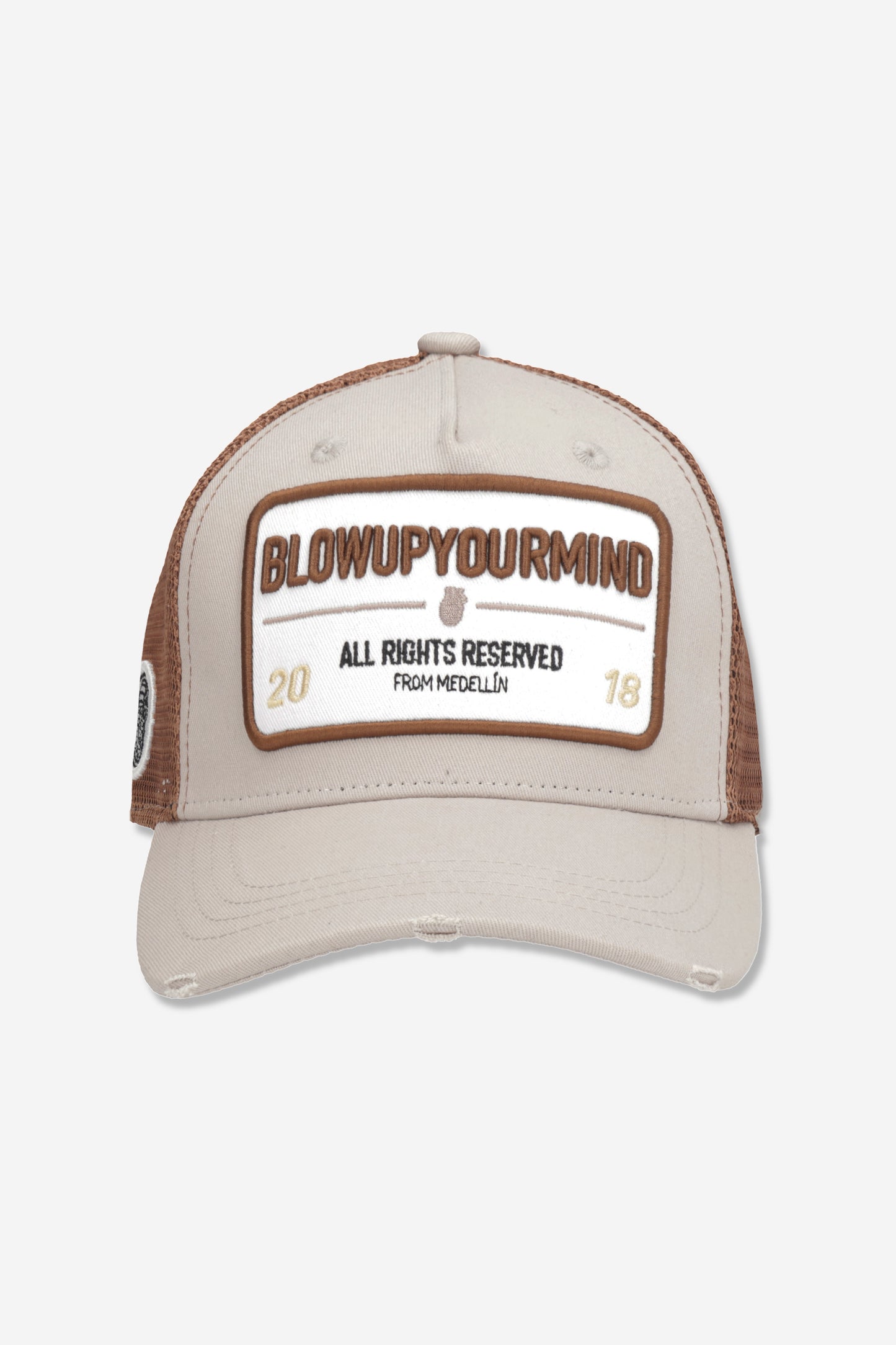 GORRA BLOW UP IVORY CAP