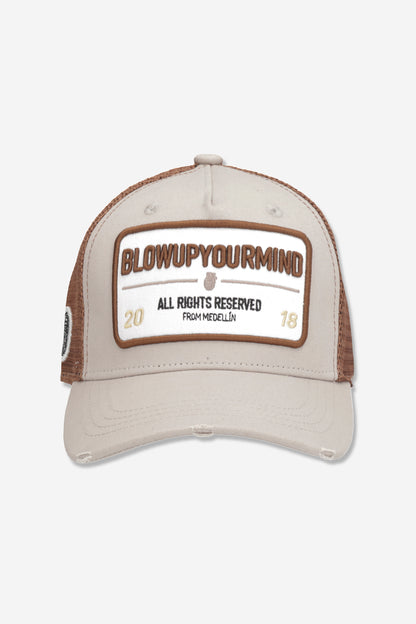 GORRA BLOW UP IVORY CAP
