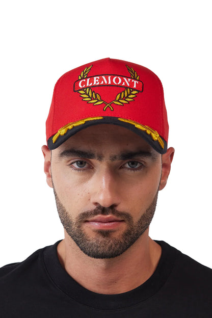 GORRA CLEMONT INDIFFERENZA ROJO