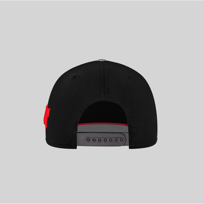 GORRA CLEMONT LERICI NEGRO ROJO