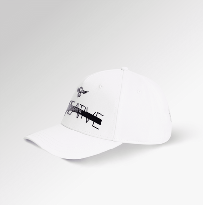 GORRA CREATIVE NEPTUNO WHITE BLACK