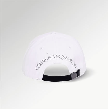 GORRA CREATIVE NEPTUNO WHITE BLACK