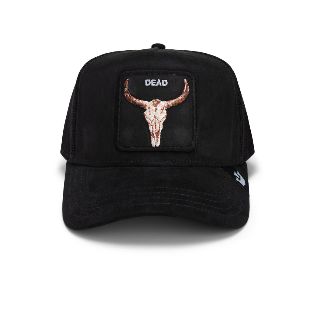 GORRA GOORIN BROS 101-2125-BLK THE SUEDE SKULL